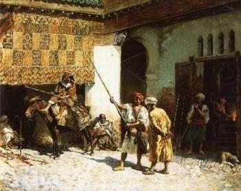 Arab or Arabic people and life. Orientalism oil paintings  281, unknow artist